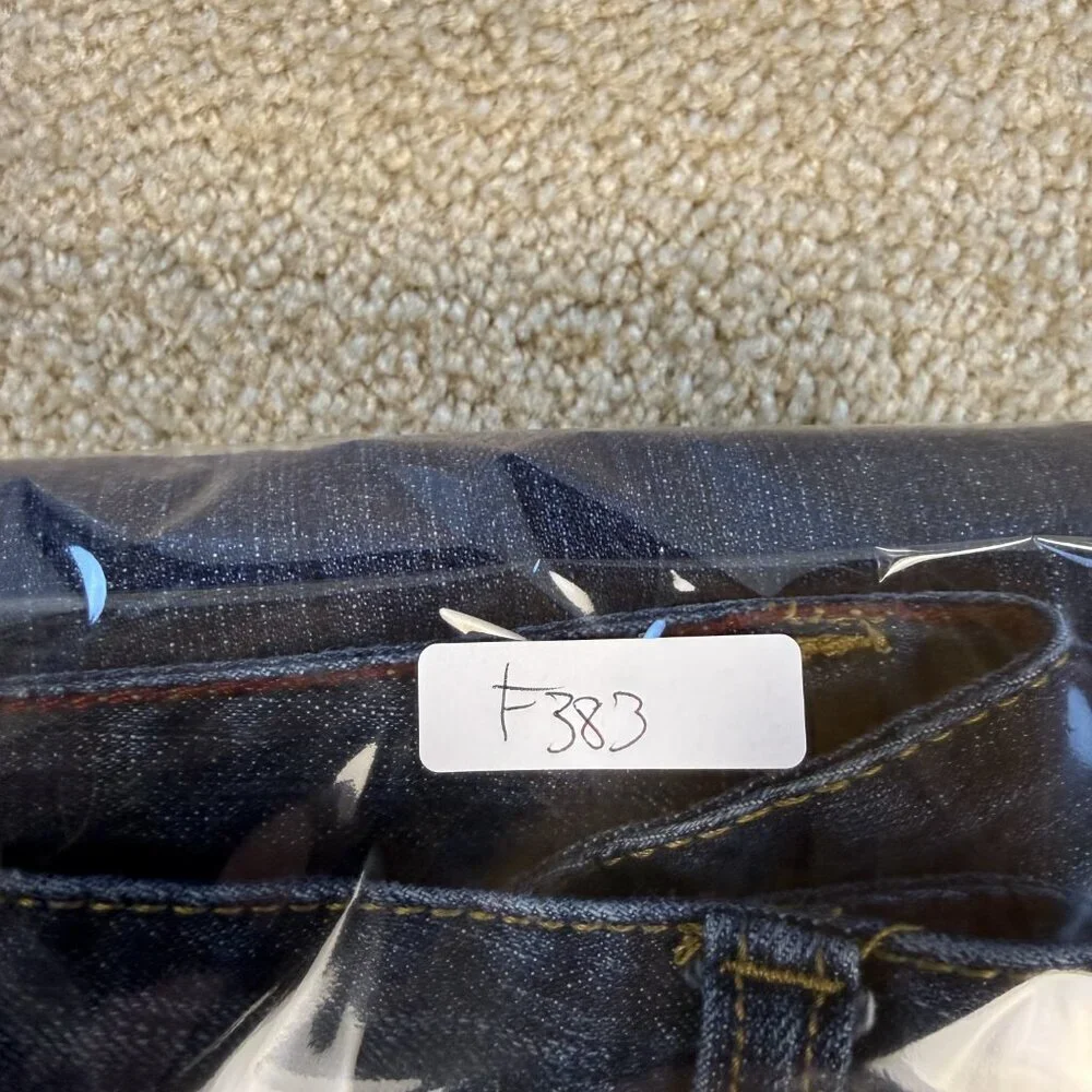 Vintage Aeropostale Women's Cropped Jeans Blue Size 00 Button Pockets Y2K F383